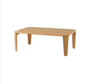 Table rectangulaire en bois massif pour enfants